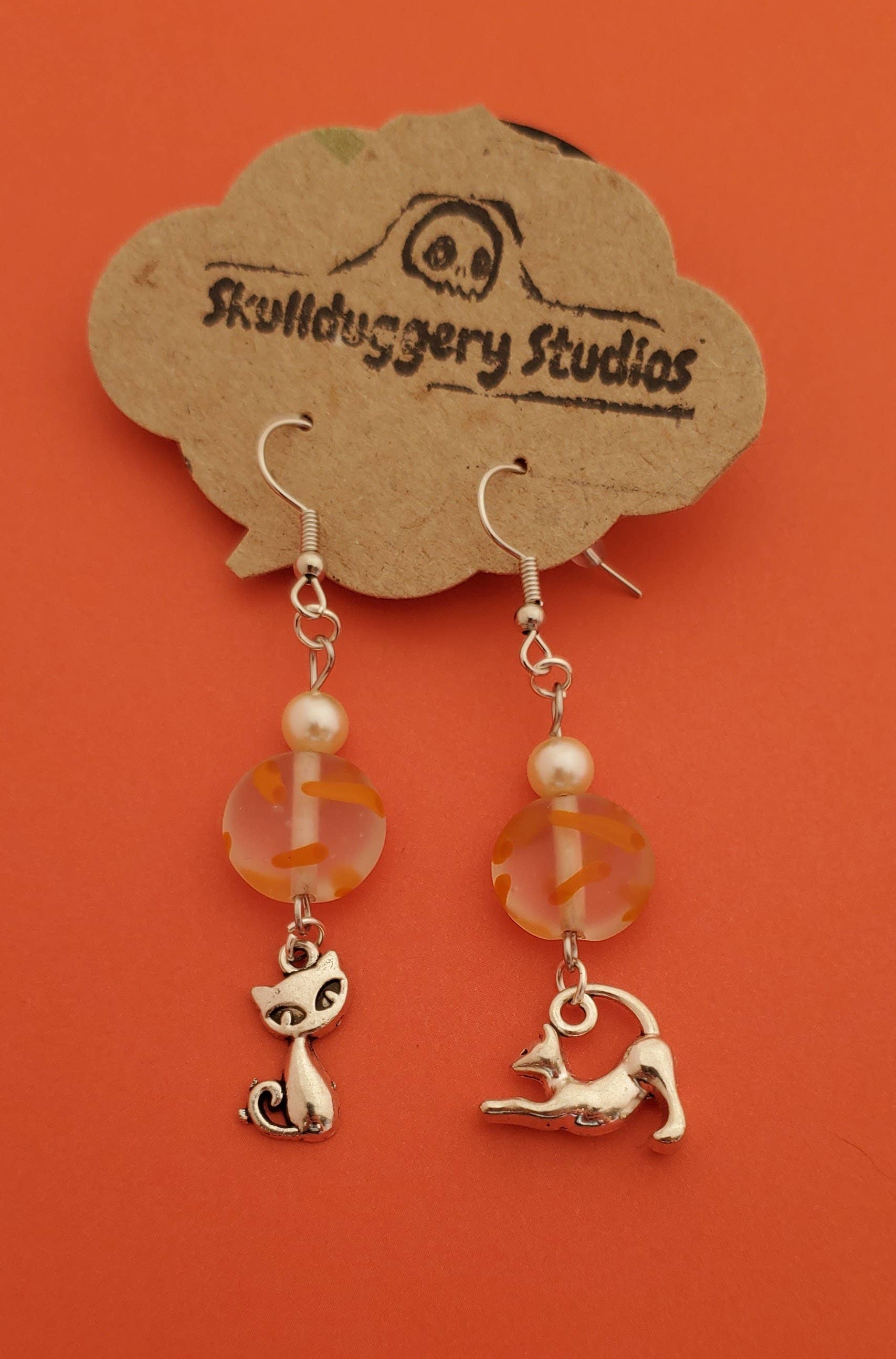 Skullduggery Studios - Wholesale Dangle Earrings - Playful Halloween Earrings5