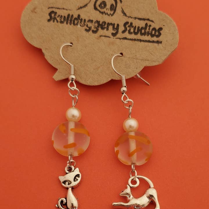 Skullduggery Studios - Wholesale Dangle Earrings - Playful Halloween Earrings5
