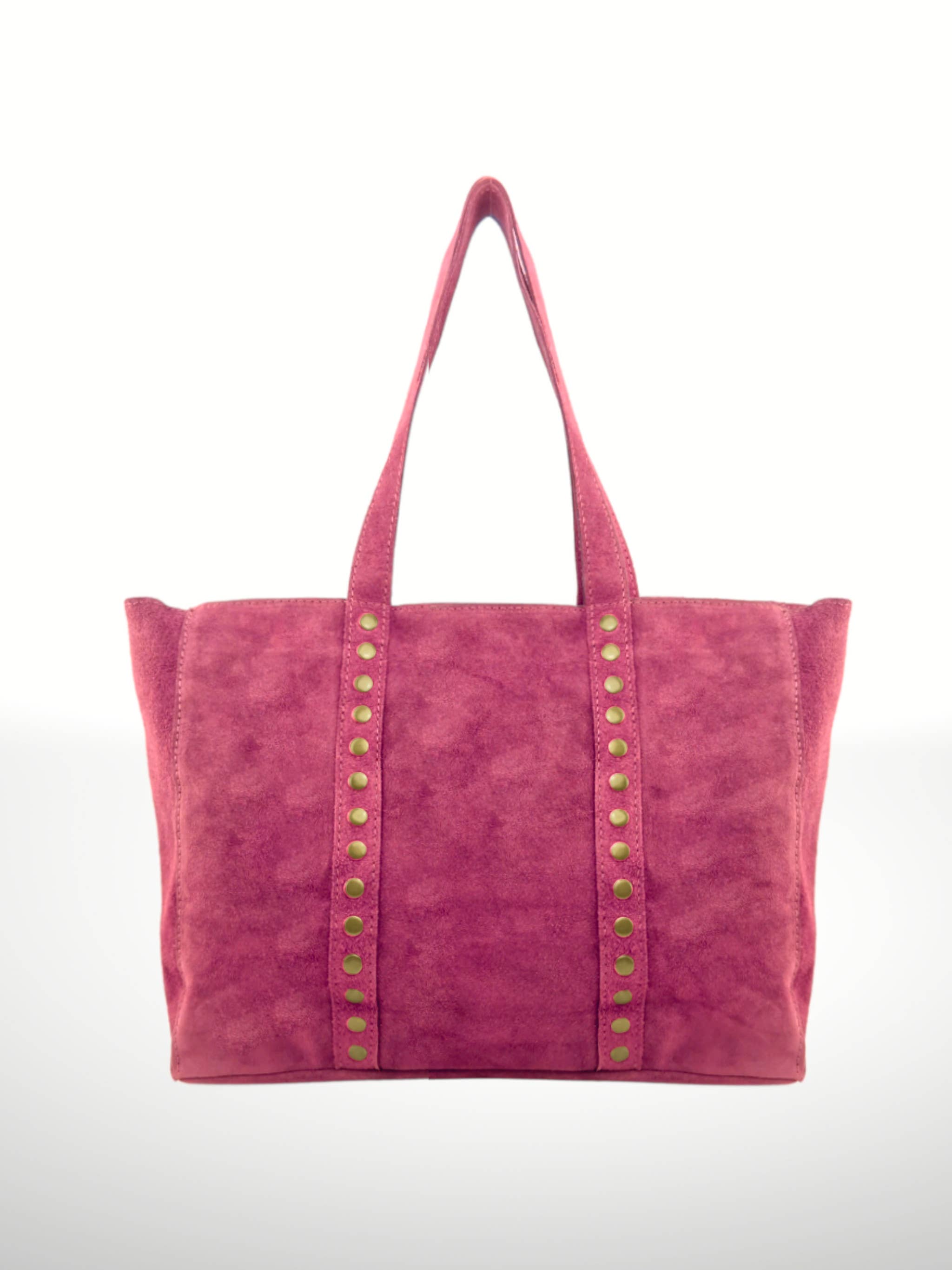ITALIAN'S LEATHER - Wholesale Tote Bag - Women's - Celina Suede Leather Tote Bag 2207125