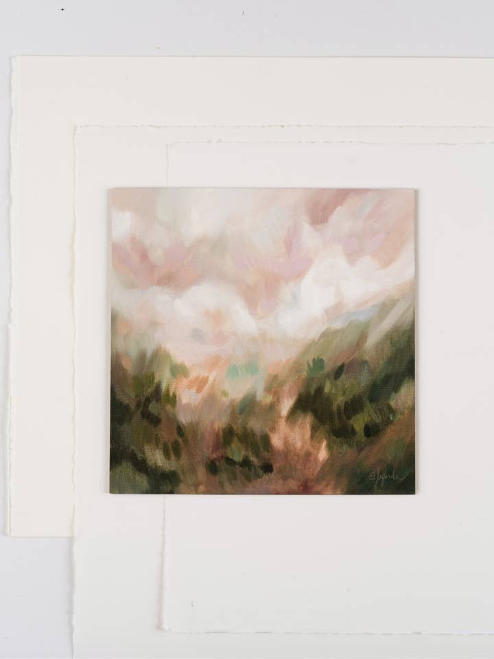 "Last Summer Light No. 4 " A Canvas Print by Emily Jeffords for wholesale by Emily Jeffords