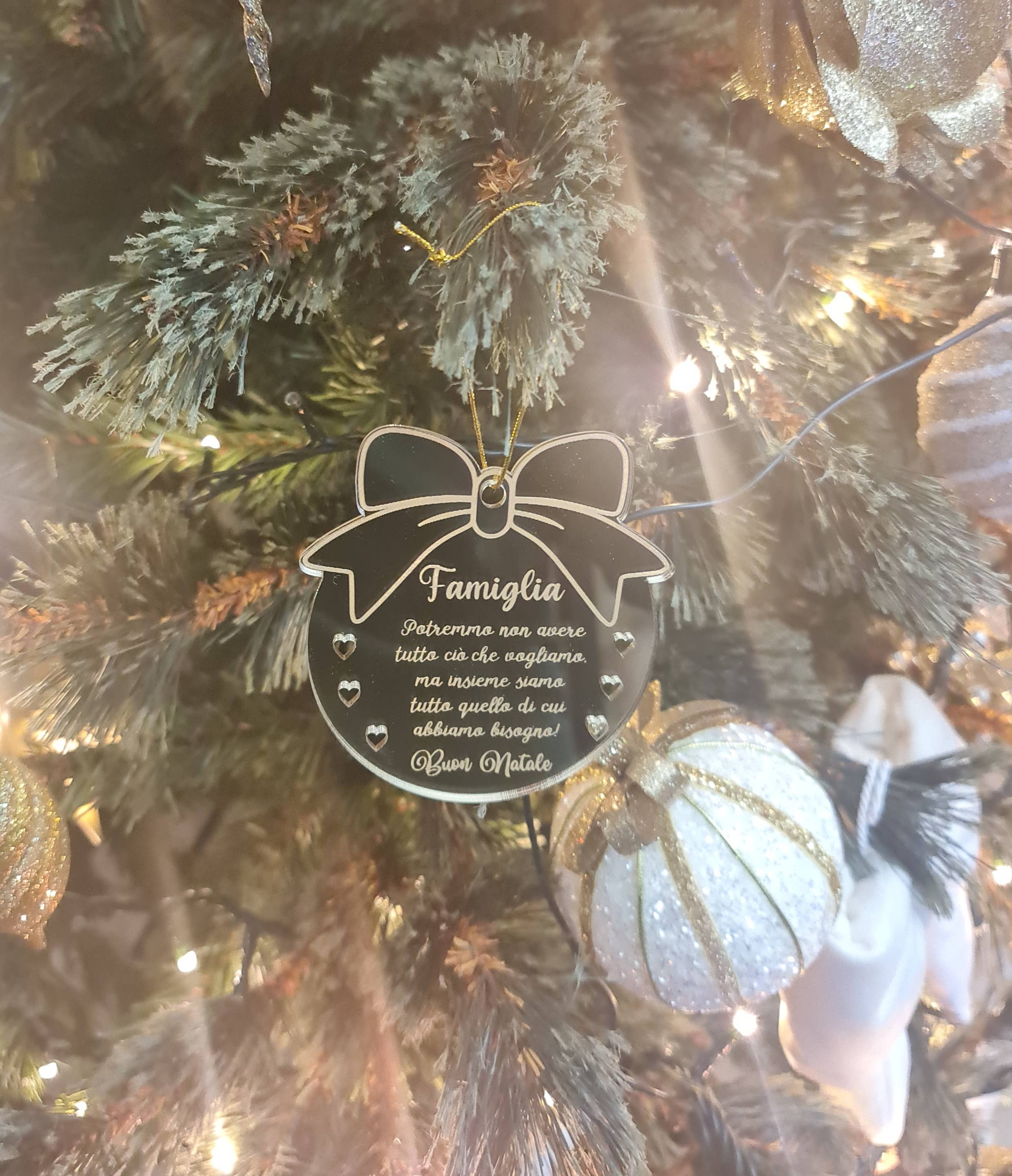 Lunaria Lab - Wholesale Ornament - Family Plexiglass Christmas Ball3