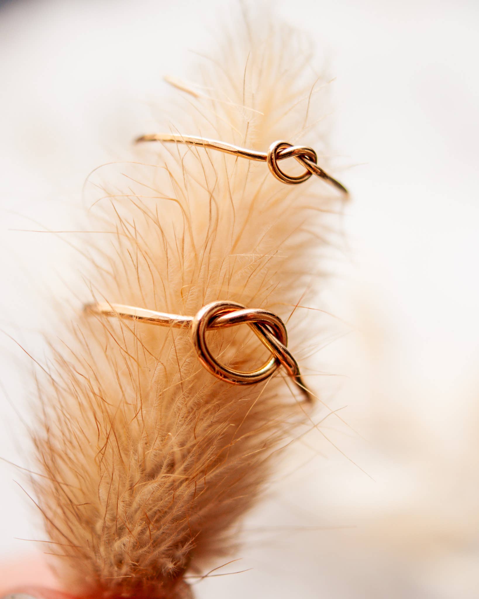 Hannah Naomi - Wholesale Band/Stacked Ring - Open Knot Ring, 14K Gold Fill5