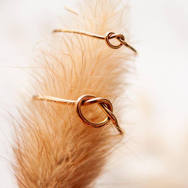 Hannah Naomi - Wholesale Band/Stacked Ring - Open Knot Ring, 14K Gold Fill5