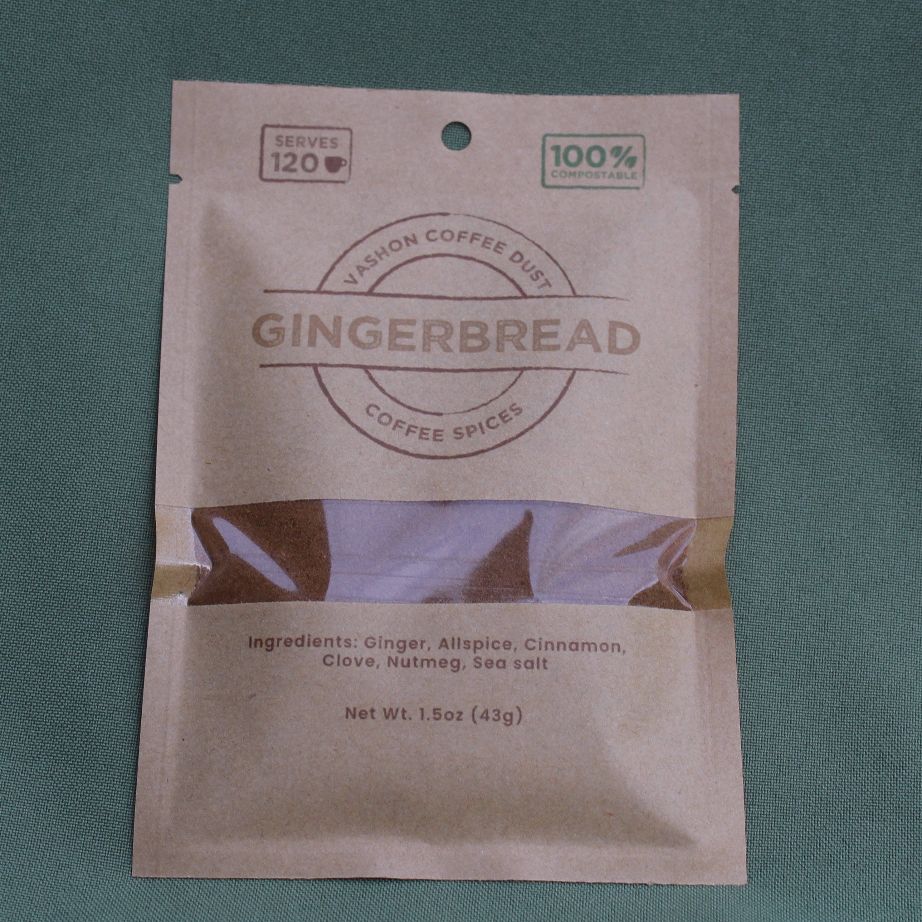 Vashon Island Coffee Dust - Vente Mélanges d'épices séchées - Pain d'épices (gingembre, piment de la Jamaïque...)5