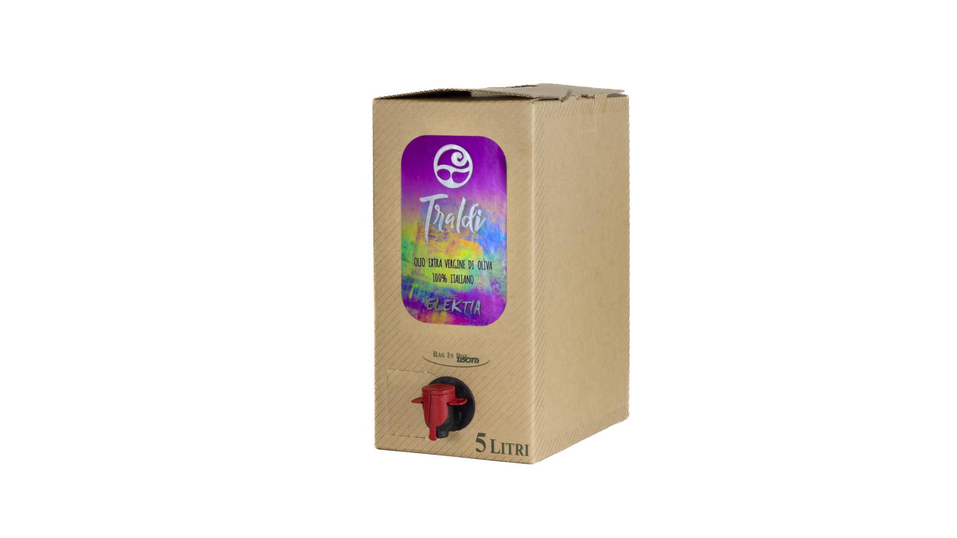 Olio Traldi di Boni Francesca - Wholesale Olive Oil - Elektia Extra Virgin Olive Oil bag in box 5 lt2