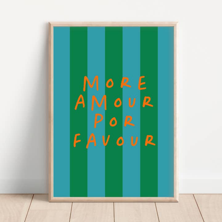 Maddison Ball Creative - Vente Affiche d'art - Plus de Amour Por Favor1