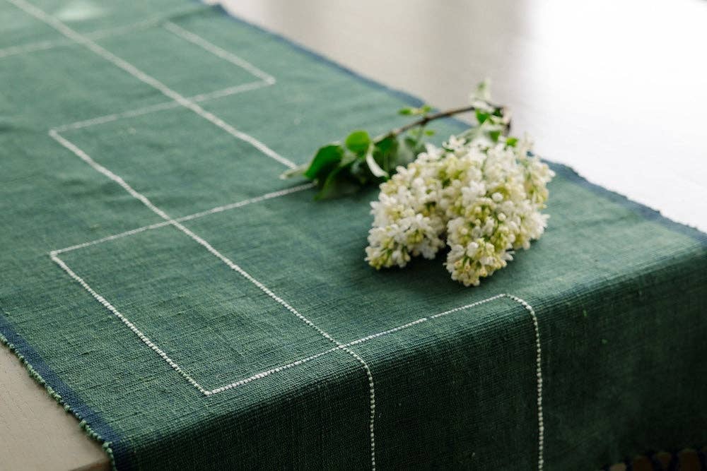 Sabahar - Wholesale Table Runner - Rift Valley Handwoven Ethiopian Cotton Table Runner14