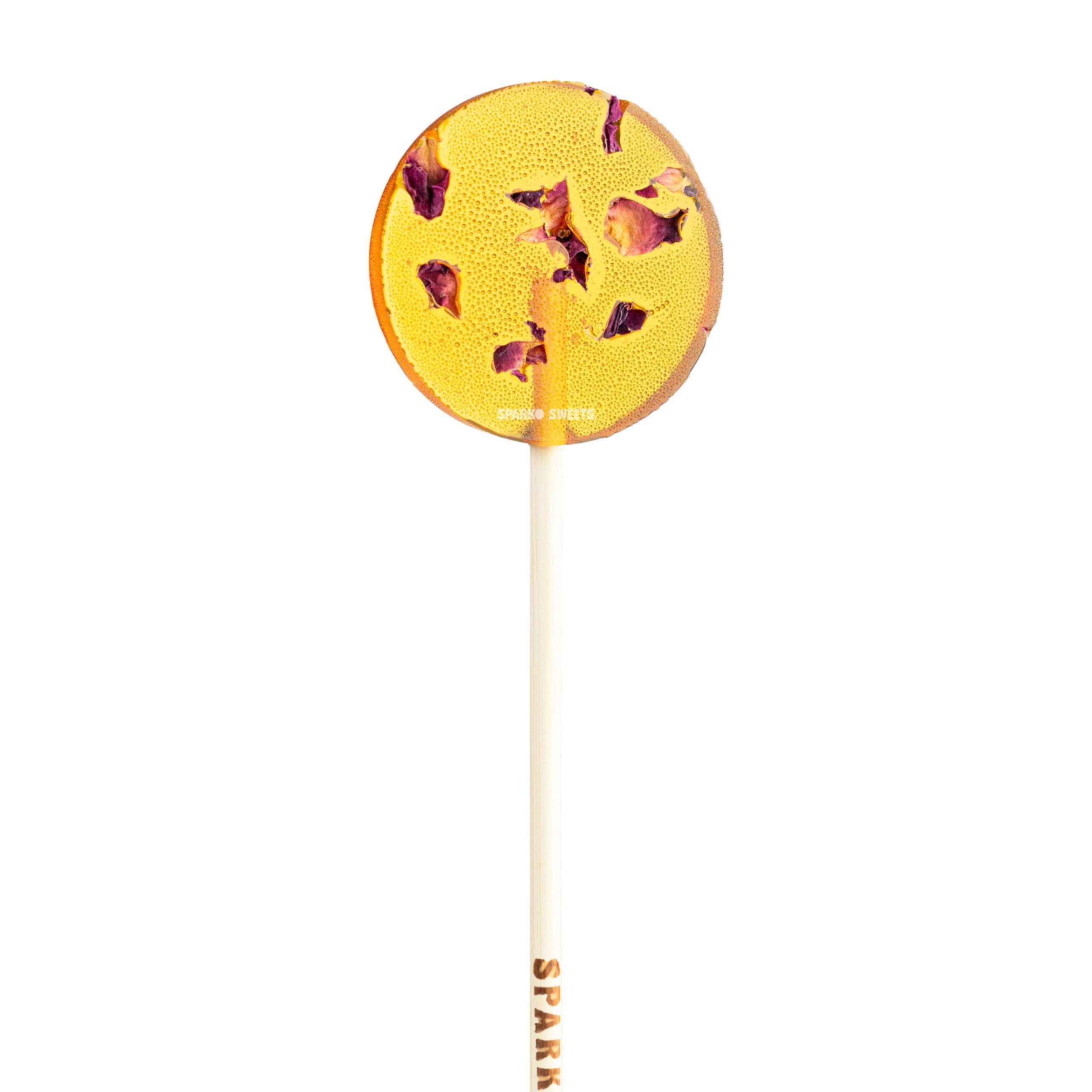 Sparko Sweets – wholesale Lollipop – Natural Pops Honey Rose Lollipops - 1.7"6
