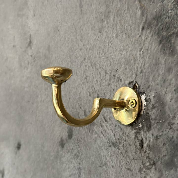 SaharaKesh - Wholesale Wall Hook - Solid Brass Wall Mounted Hooks, Bathroom Wall Hooks