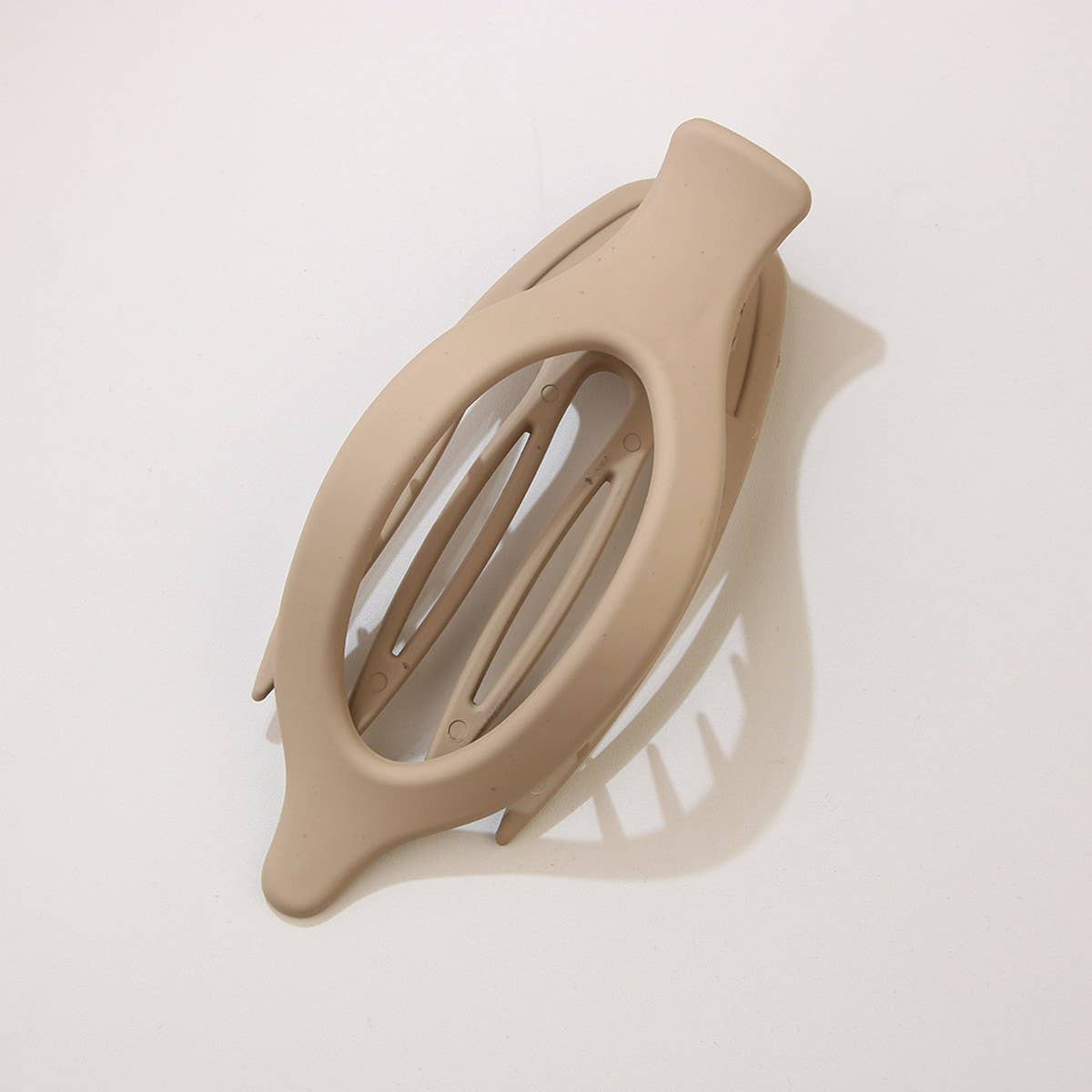 ACCITY - Wholesale Hair Clip - Women's - Glossy Matte Oval Hair Clip-Large Duckbill Style_CWAHA0747911