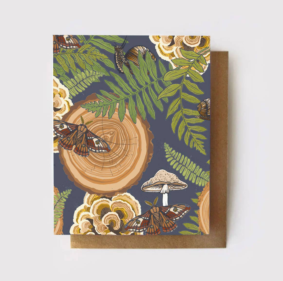 Root & Branch Paper Co. - Wholesale Everyday Greeting Card - Mushroom Grove Card0