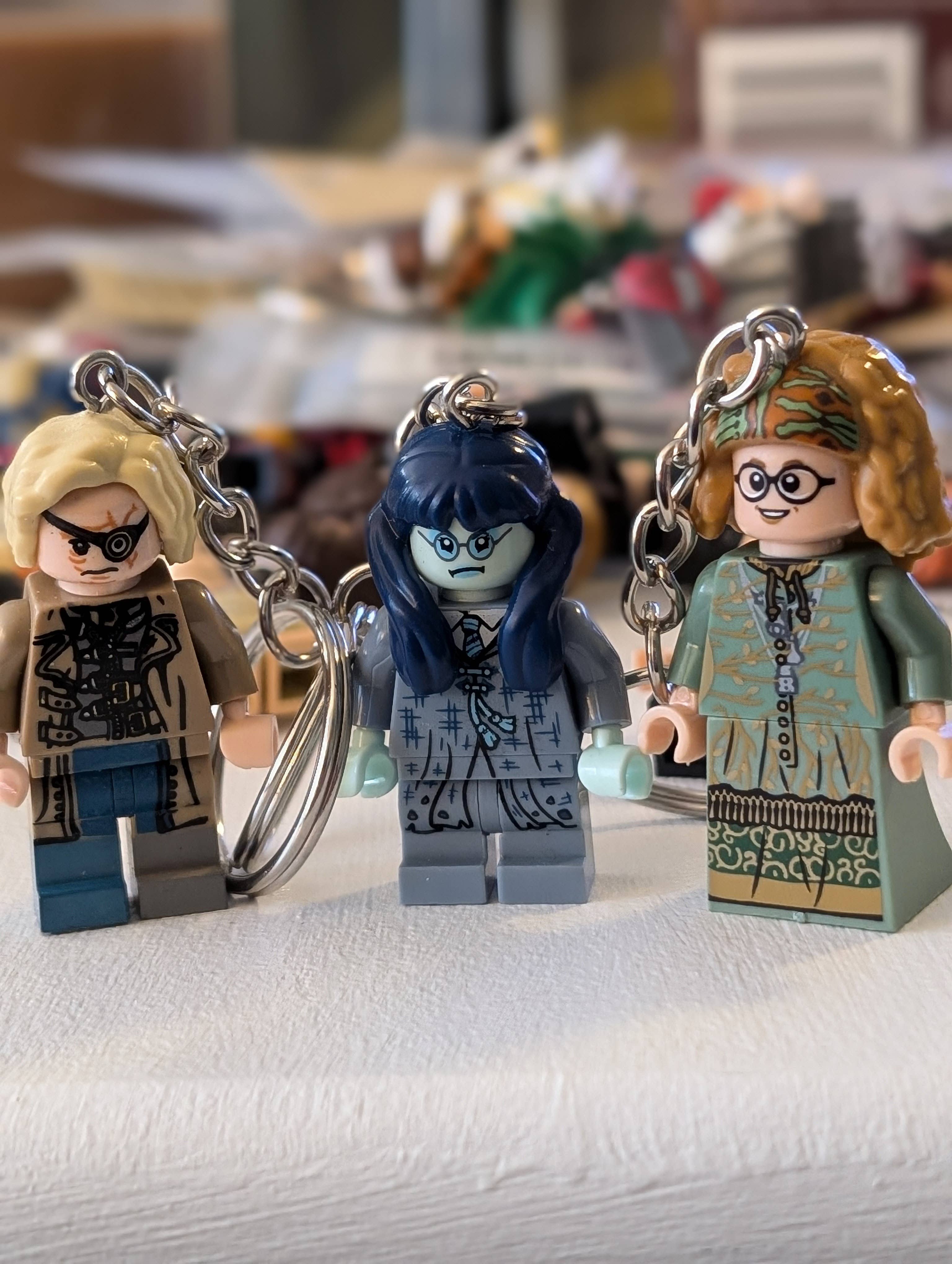 Con-Quest Crafts – wholesale Keychain – Unisex – Witch and Wizard Inspired Minifigure Keychains  2