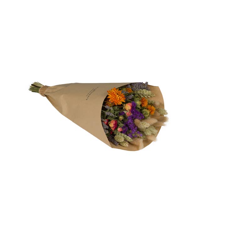 Wildflowers by Floriette - Wholesale Dried/Pressed Flowers - Dried Flowers - Field Bouquet - Orange
