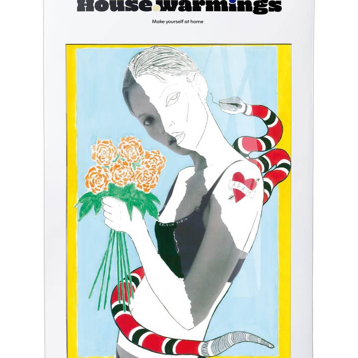 SNAKE KATE Kunstdruk - A4 Formaat voor wholesale door Jolly Awesome