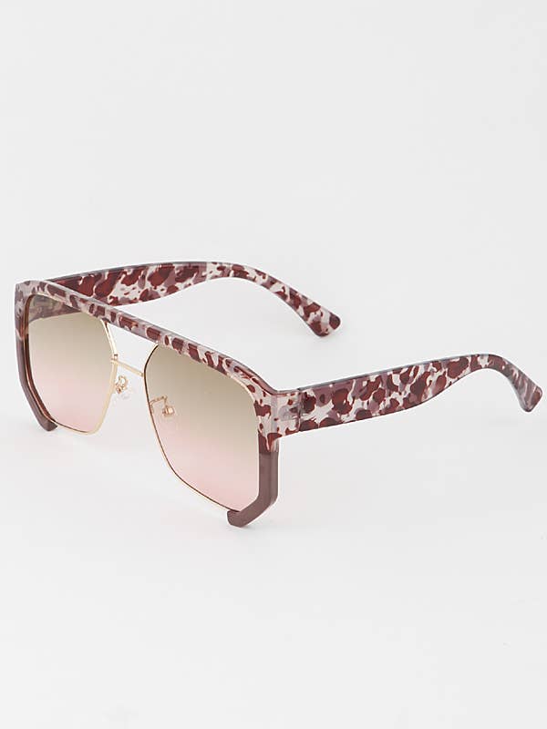 Open Tortoise Aviator Sunglasses for wholesale by Shop Neighbors