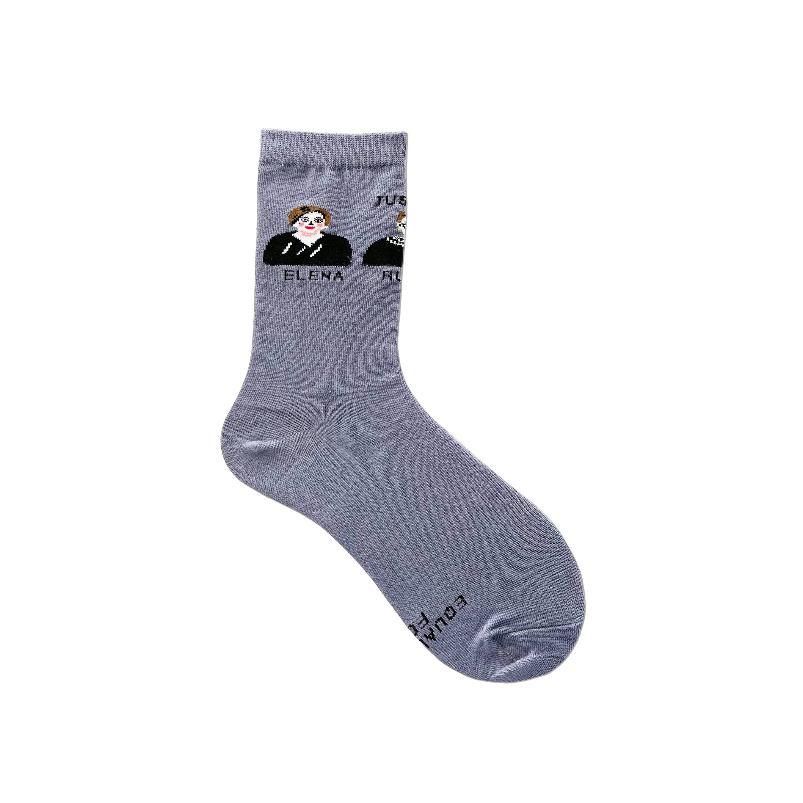 Maggie Stern Stitches - Wholesale Socks - Women's - The Supremes (RBG, Kagan, Sotomayor) Crew Socks Medium6