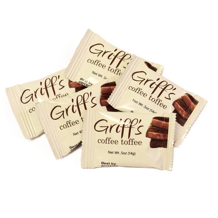 Griff's Toffee - Wholesale Toffee - Griff's Coffee Toffee - 4.5 oz bag6