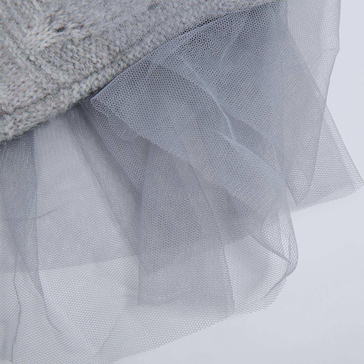 PEACH ACCESSORIES - Wholesale Cardigan - Women's - Knitted Cardigan with Lace Detail SDK15326