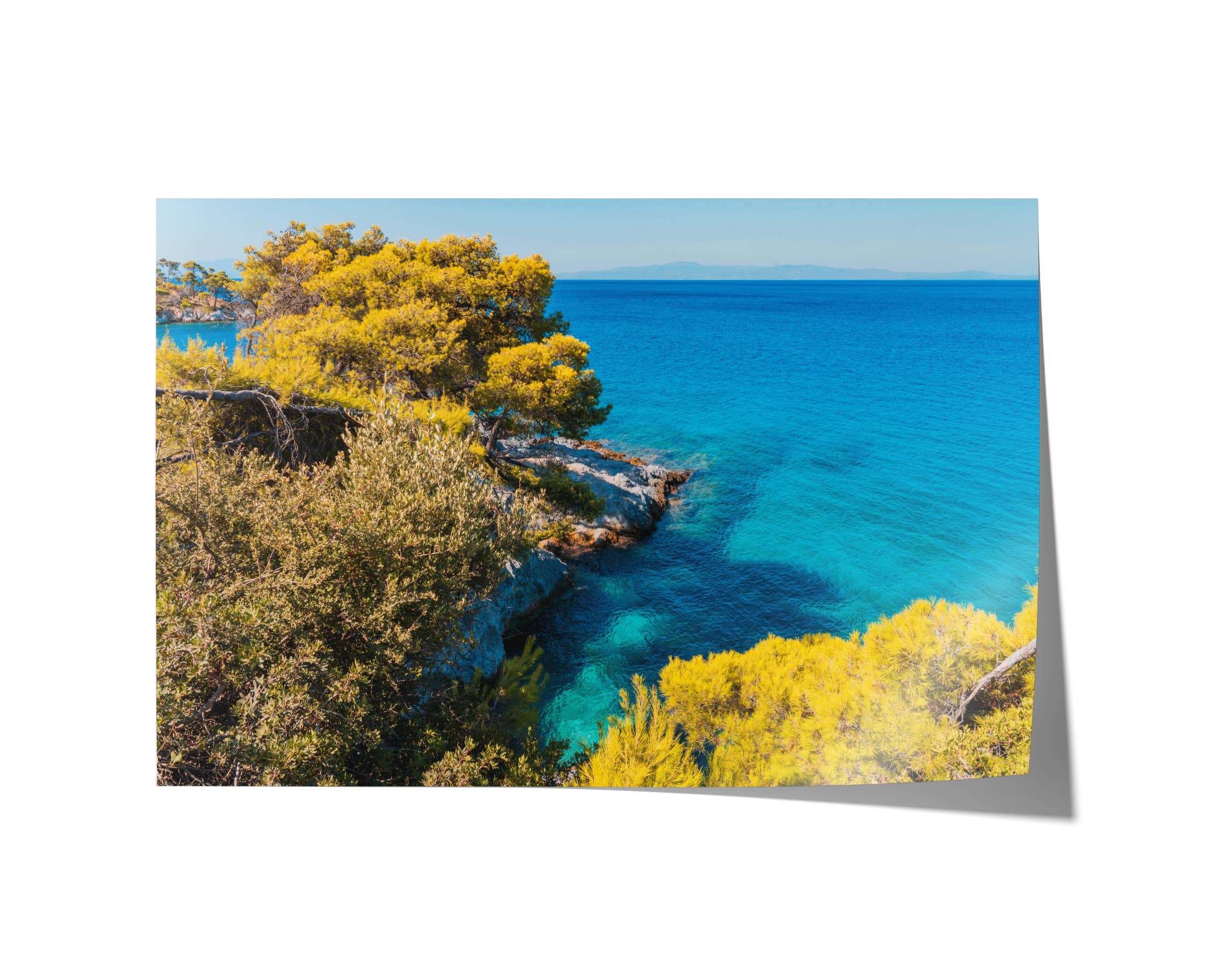 Natasha Riha Photography - Wholesale Photograph - Coastal View of Skopelos | Fine Art Photography Print