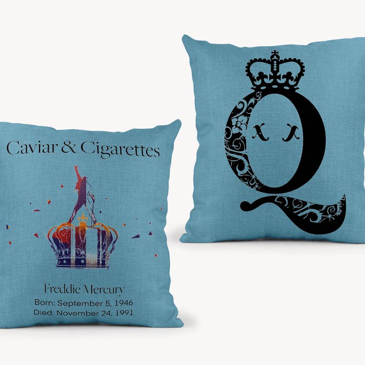 Dead Queens Style - Wholesale Throw pillow cover - Queen Freddie Mercury Pillow Cover1