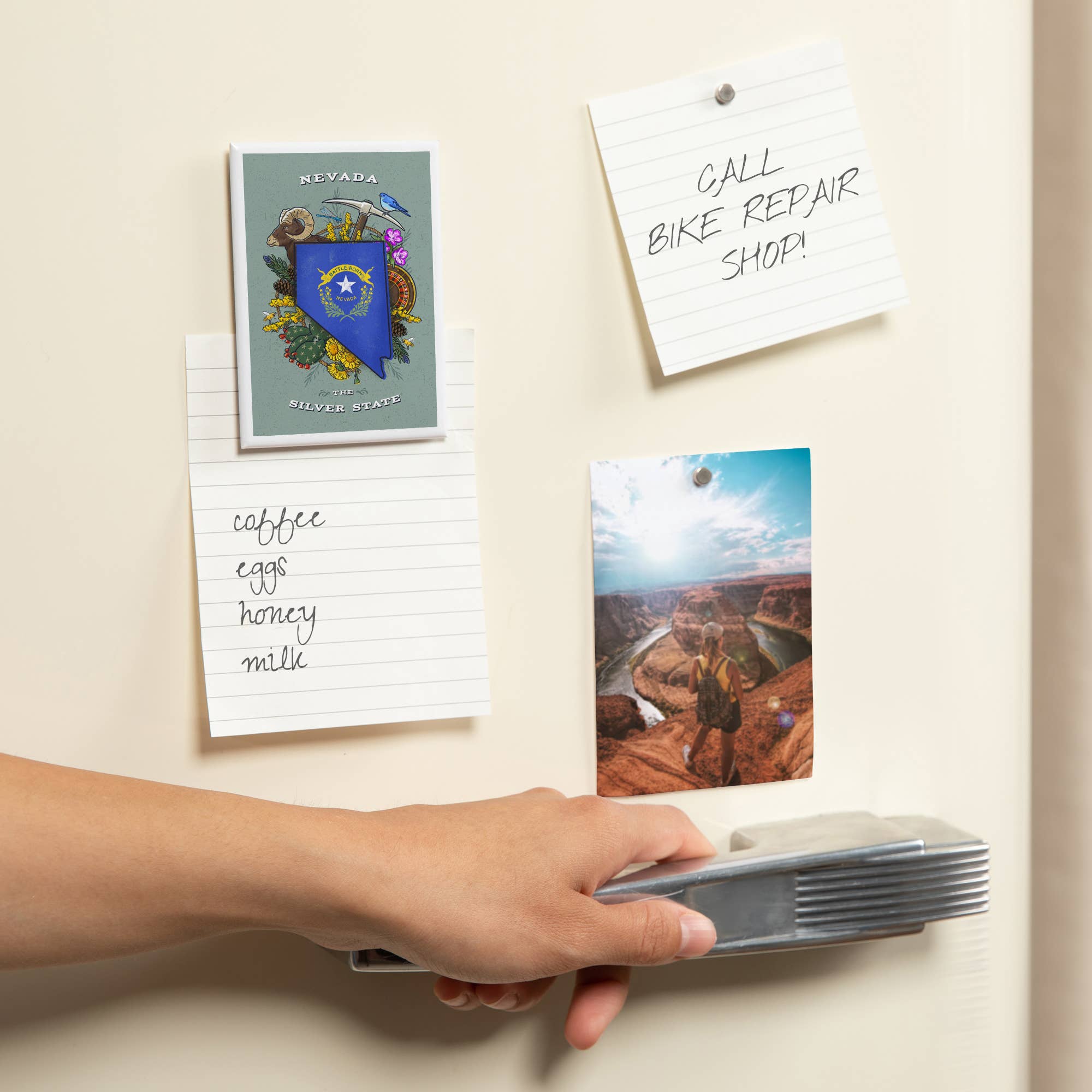 Lantern Press - Venta al por mayor Imanes - MAGNET Nevada, Tesoro Estatal1