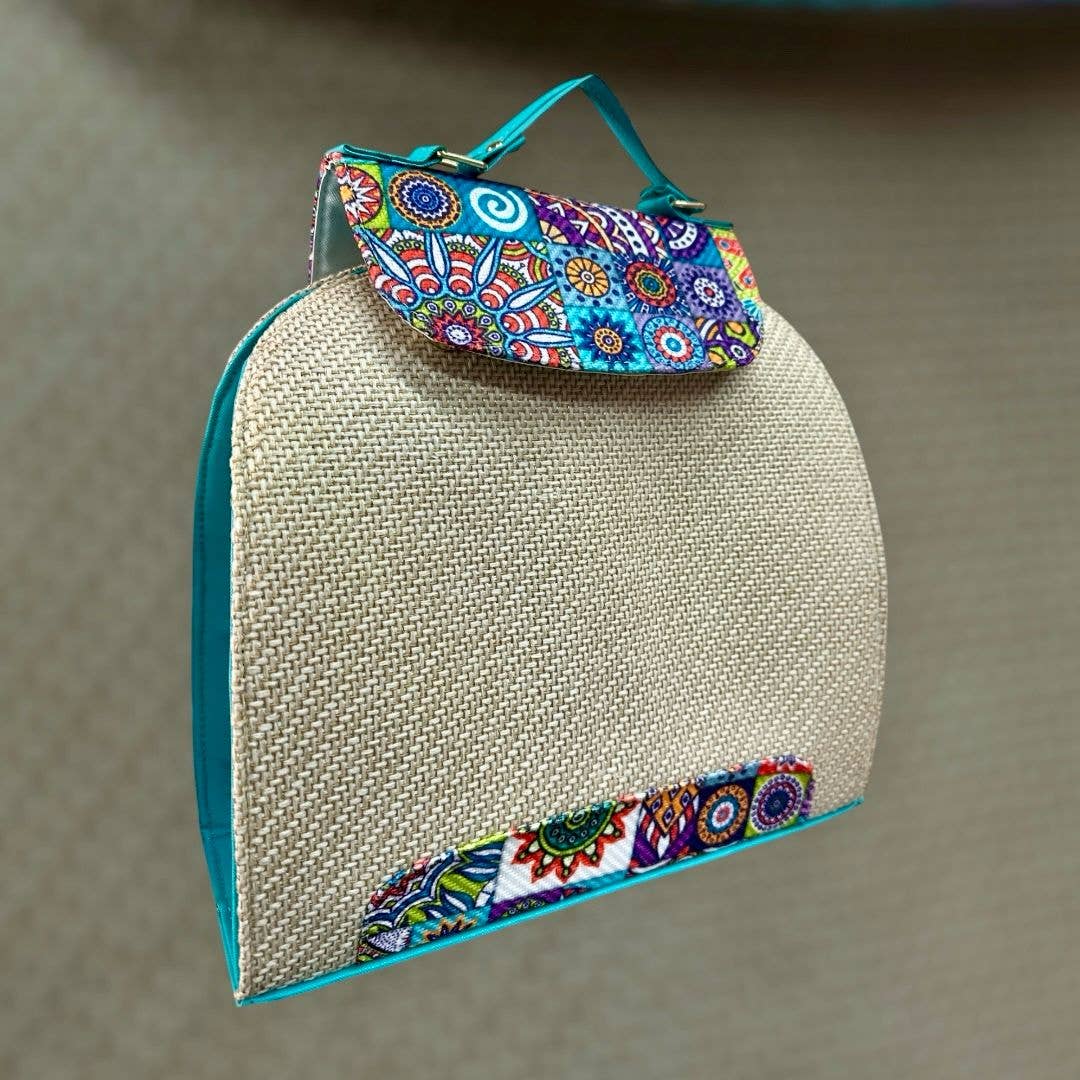 GMCE Global Trading, LLC - Wholesale Backpack - Women's - Handmade Mexican Backpack Jute Inner Pocket2