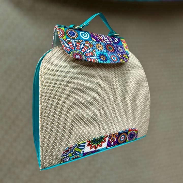 GMCE Global Trading, LLC - Wholesale Backpack - Women's - Handmade Mexican Backpack Jute Inner Pocket2