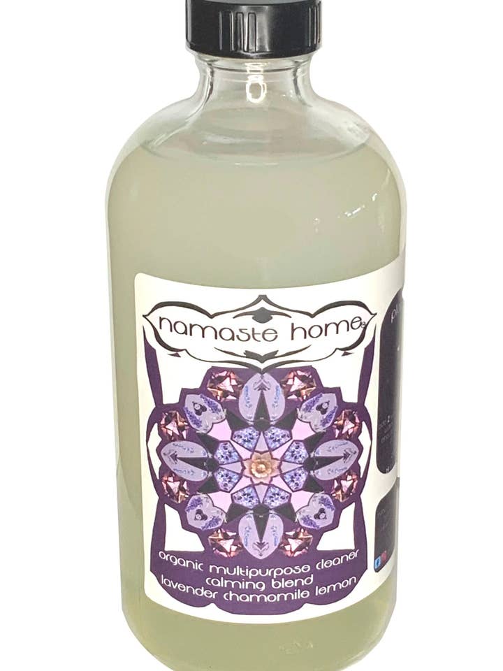16 oz. koncentrat, lavendel, citron + kamille aromaterapi multifunktionelt rengøringskoncentrat, giver 256 ounces multifunktionel rengøringsmiddel! for engroshandel hos Namaste Home