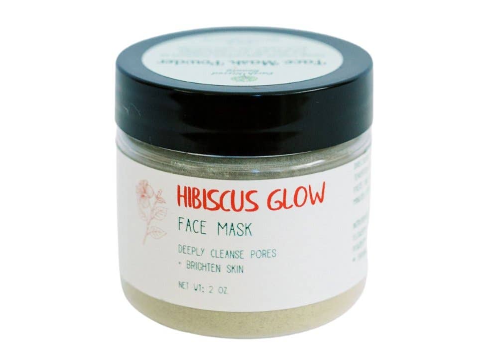 Earth-Kissed Beauty - Wholesale Skincare Face Mask - Hibiscus Glow Face Mask1
