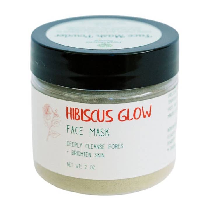 Earth-Kissed Beauty - Wholesale Skincare Face Mask - Hibiscus Glow Face Mask1