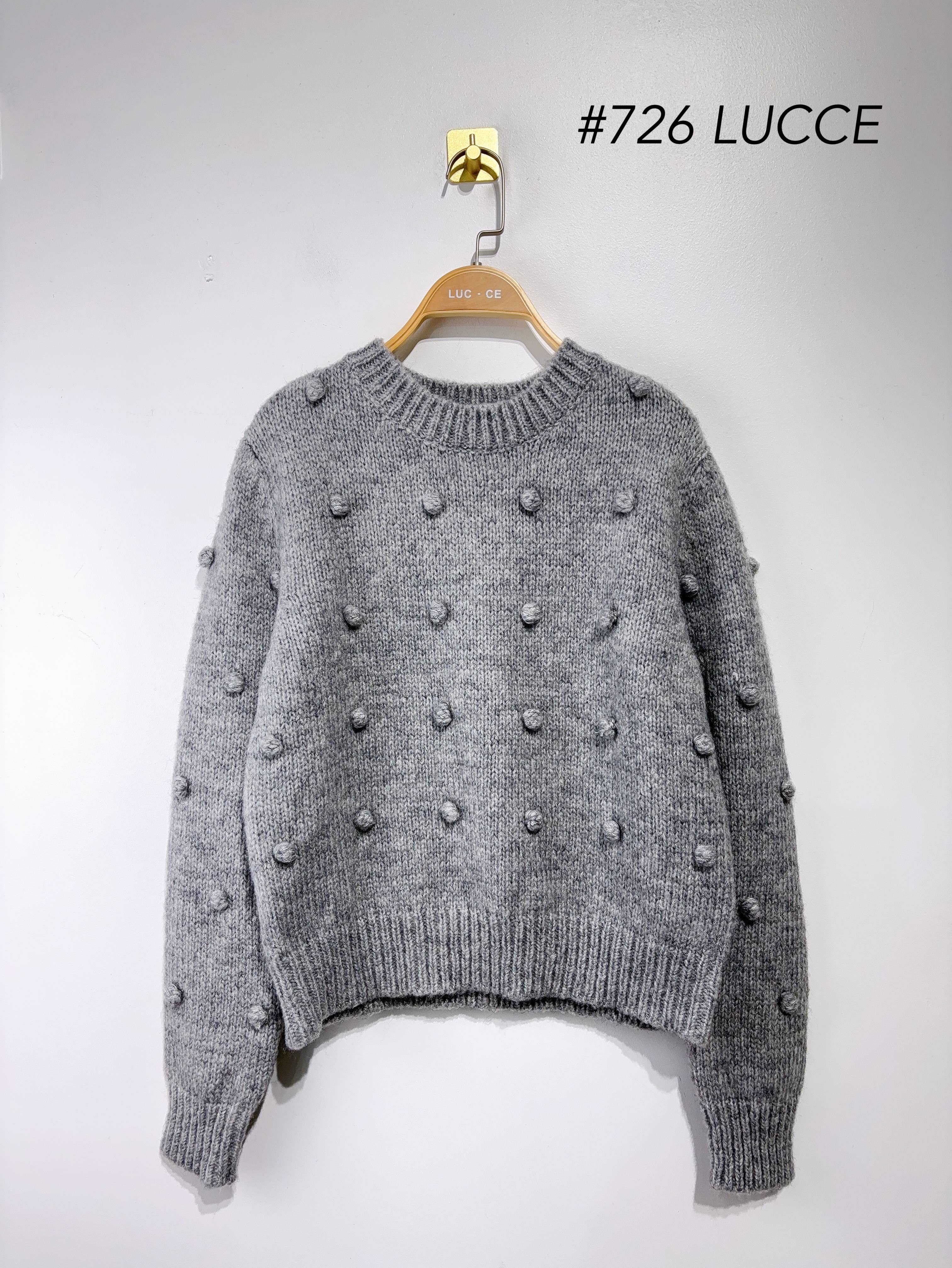 LUCCE - Wholesale Knit Sweater - Women's - Sweater with tassels - PU7265