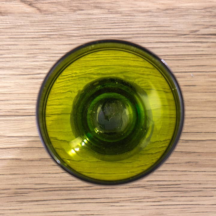 Urban Tokyo - Wholesale Cocktail/Liquor Glass - 3oz Glass Sake Cup Green