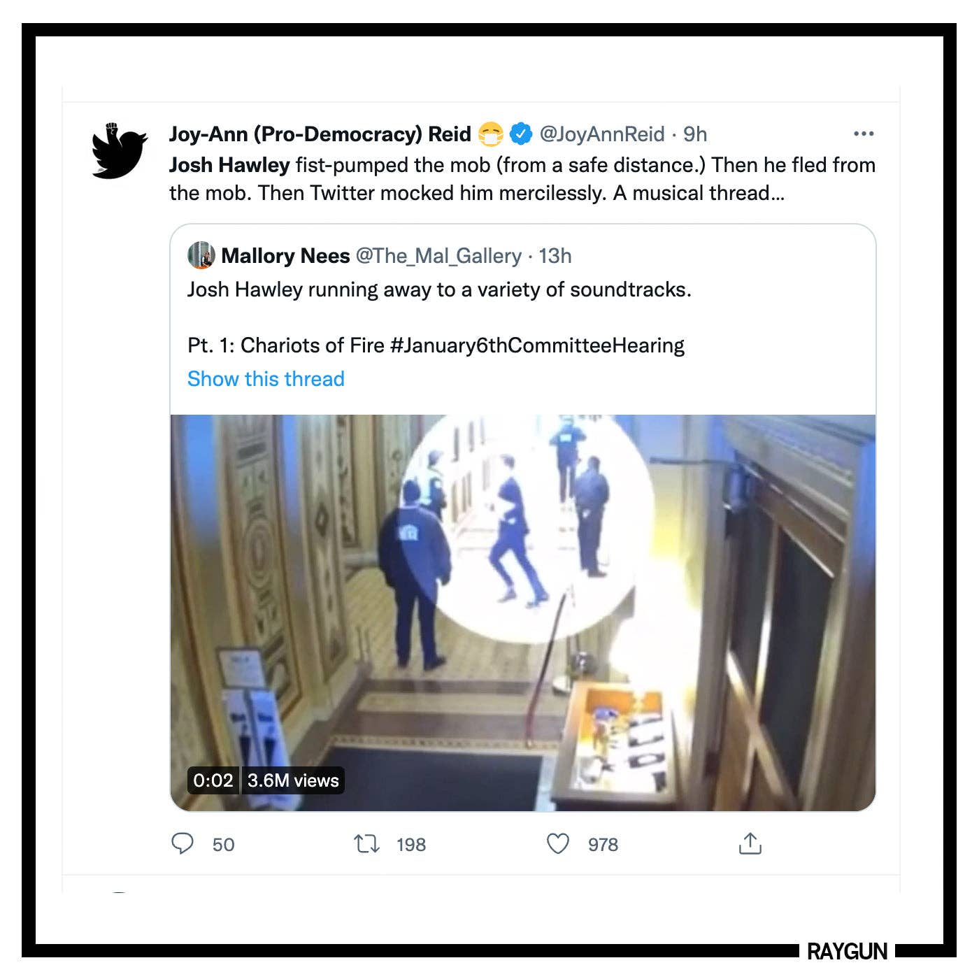 RAYGUN - Vente T-shirt sérigraphié – unisexe - Désolé pour Josh Hawley13