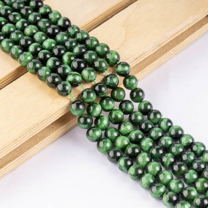 Soothing Crystals Beads – wholesale Beads – Crystal Beads |Tiger Cats Eye Green| Healing Gemstone Beads5