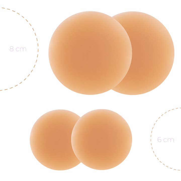 Boob-eez - Wholesale Nipple pasties – Women’s - 8cm Nipple Covers7