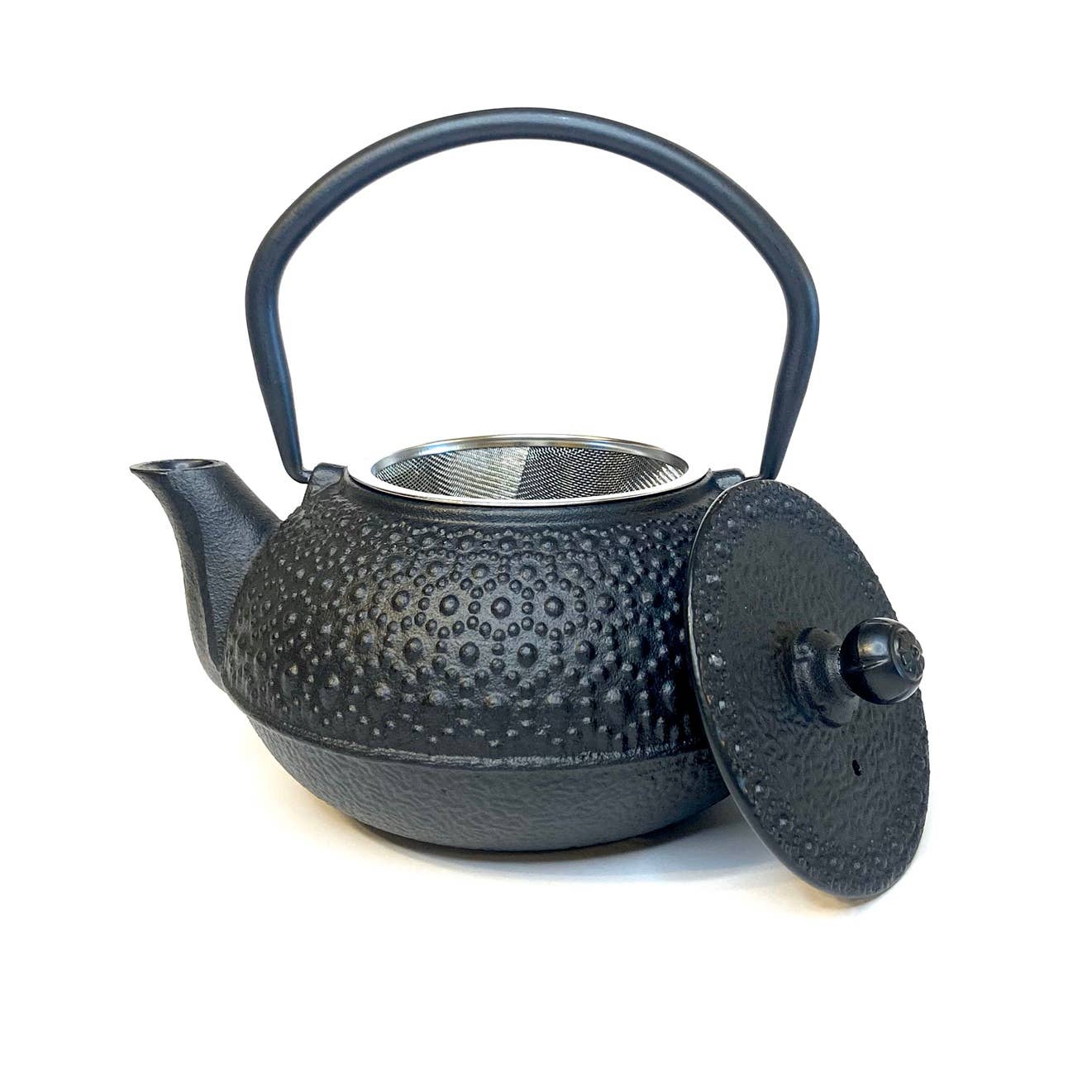 Telsaan Tea - Wholesale Tea Pot - Cast Iron Tea Pot, Black, 20 oz1