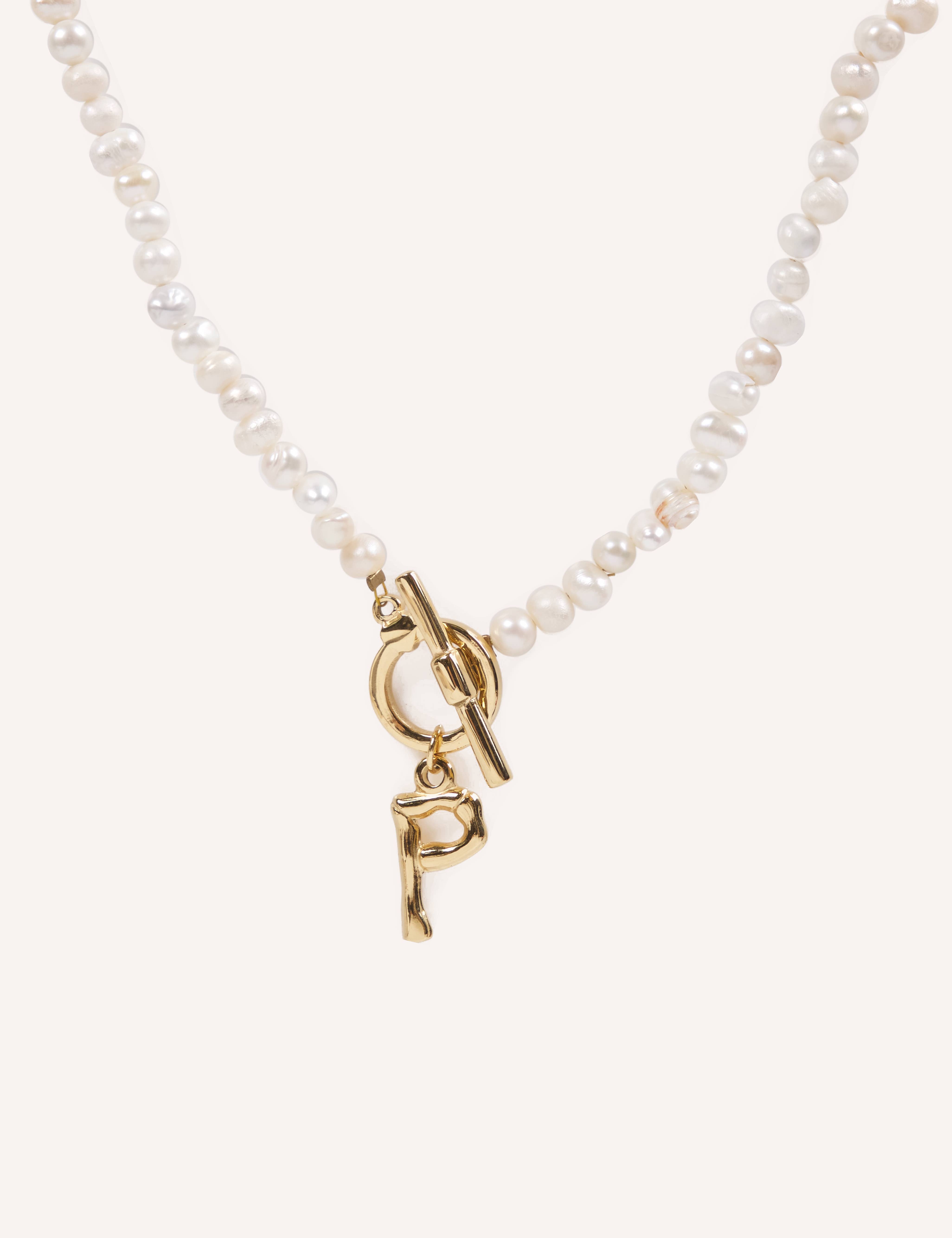 CUCOCUCA - Wholesale Choker/Collar - Handgemaakte parel choker met etnische letter25