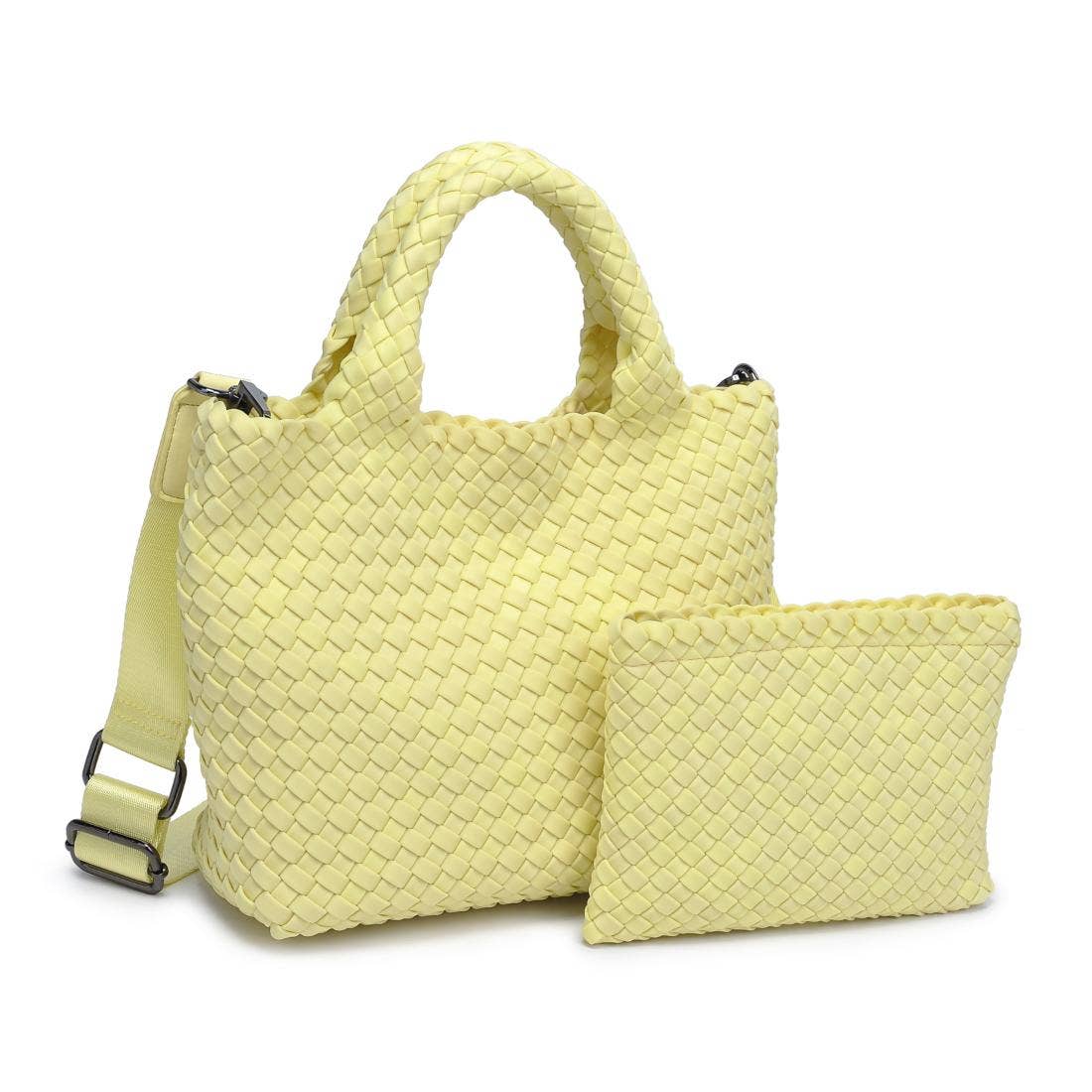 Sol and Selene - Vendita all'ingrosso Borsa a tracolla - Donna - Sky's The Limit Piccola Borsa a Tracolla in Neoprene Intrecciato149