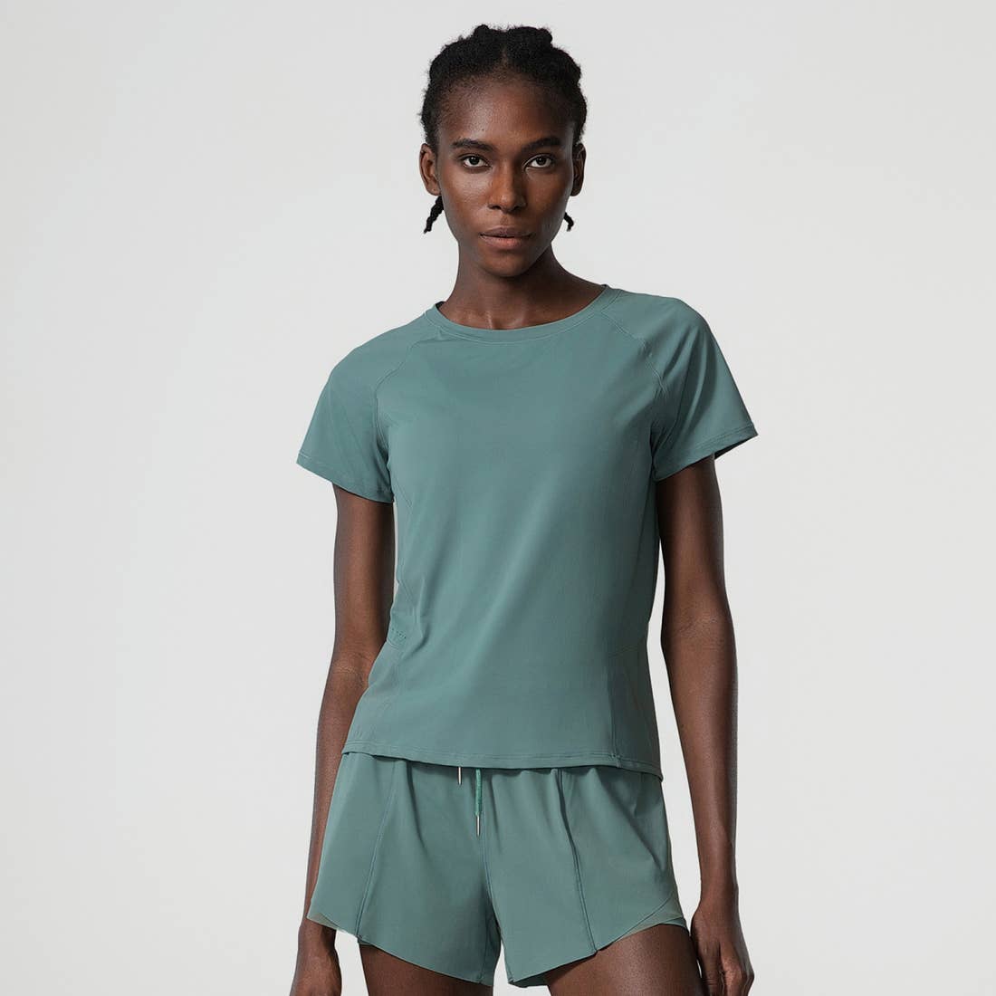 Sodalemon - Wholesale Athletic Top - Women's - Loose Breathable Yoga Wear Sport Breathable T-Shirt7