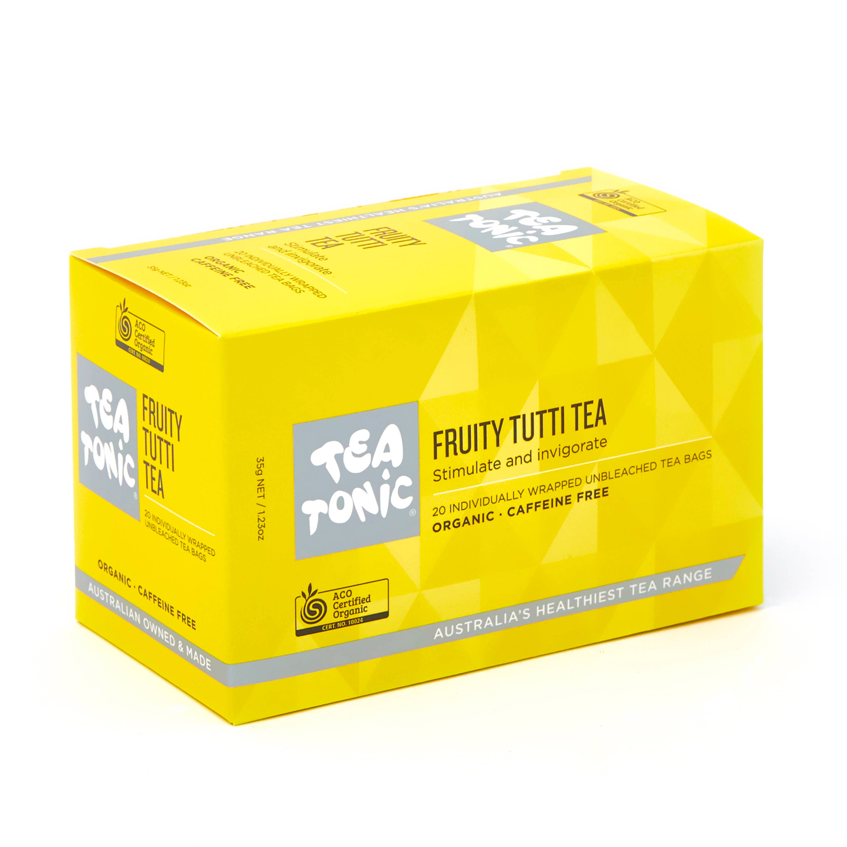 Tea Tonic - Wholesale Tea bags - Fruity Tutti Tea 20 Teabags1