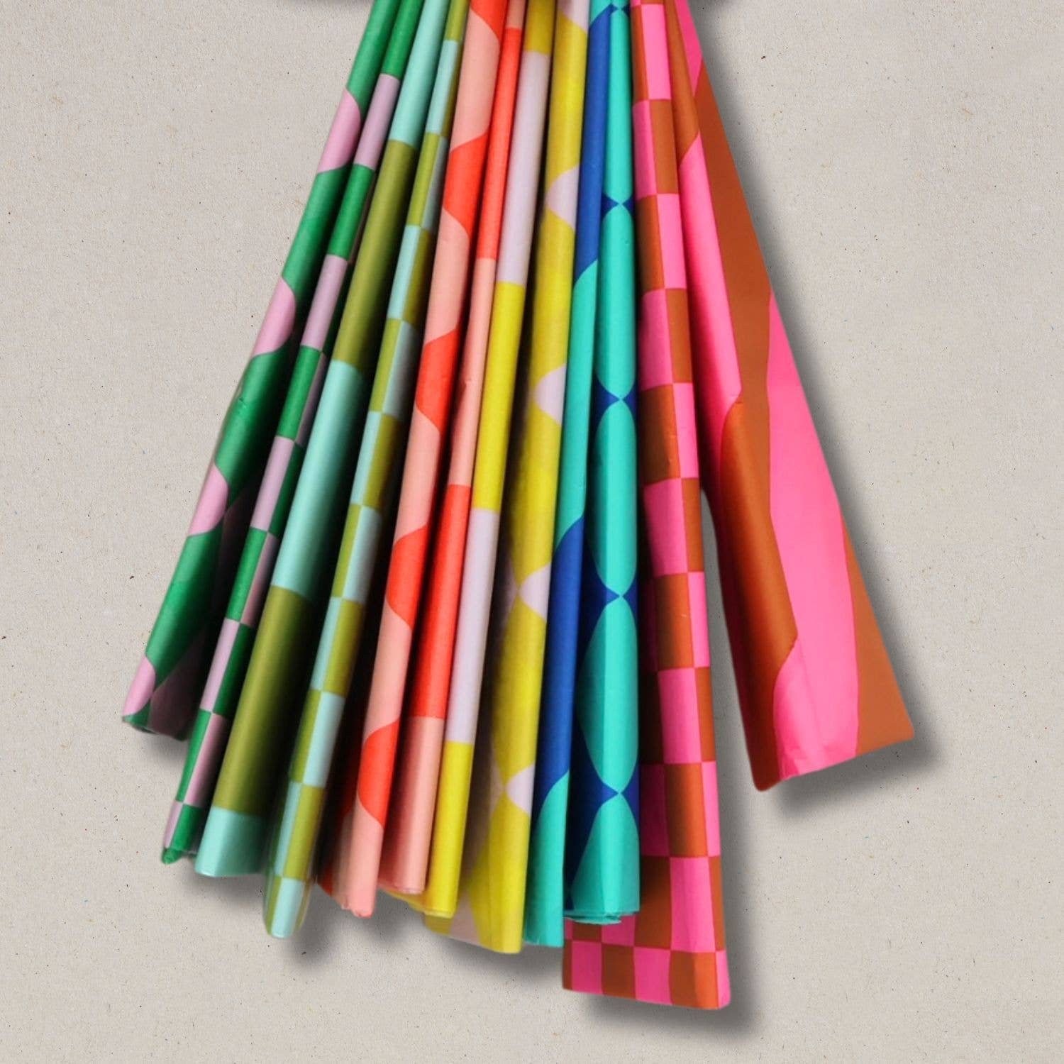 Petra Boase Ltd (US Duties Paid) – wholesale Tissue paper – Luxury Patterned Tissue Paper Gift Wrap | Ginger/Fluoro Pink6