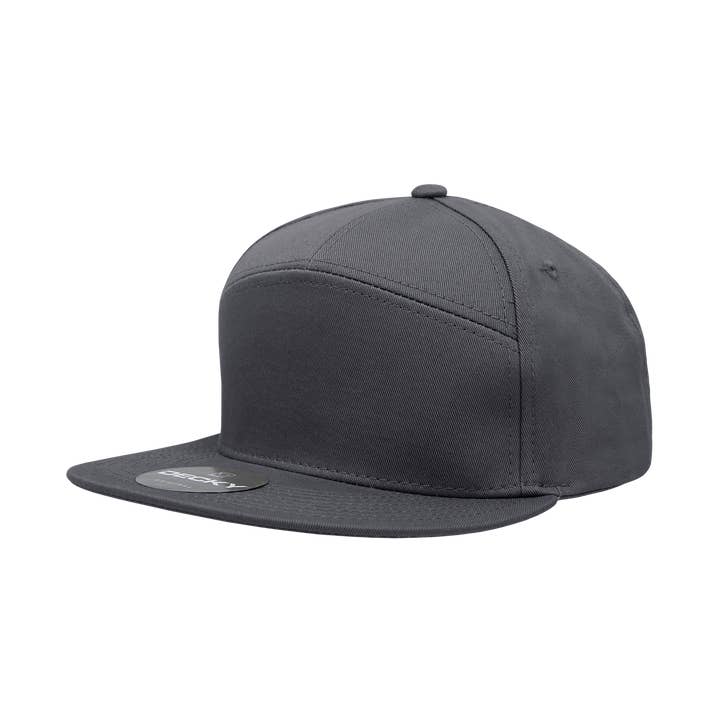 The Park Wholesale – wholesale Keps med platt skärm – Unisex – Decky 1098 Blank 7-panelshattar med platta snapback-hattar