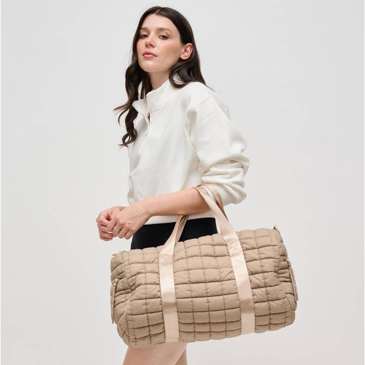 Urban Expressions - Wholesale Weekender Bag - Women's - Ty Quilted Puffer Nylon Duffel