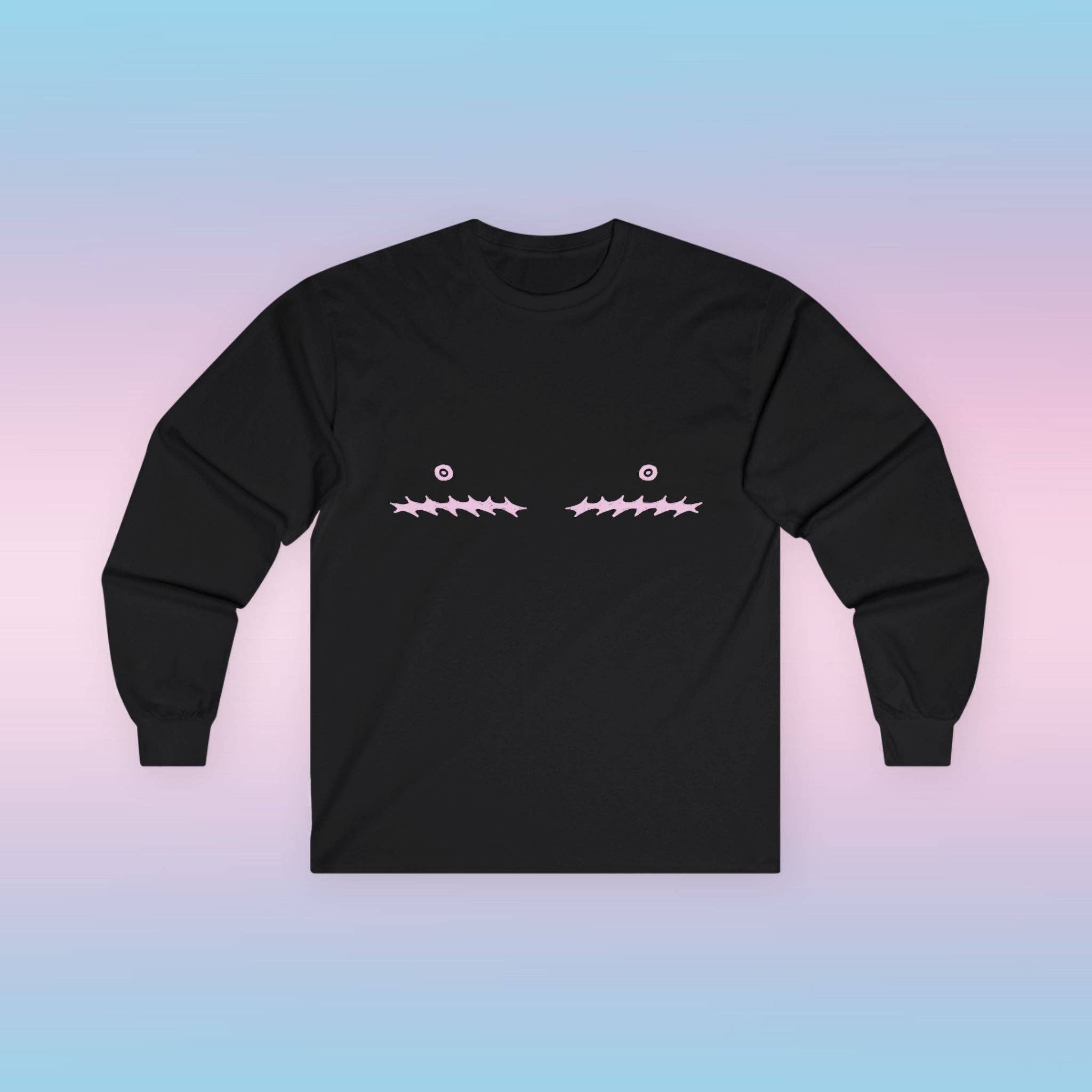 SoftBoysClub - Vente T-shirt sérigraphié – unisexe - T-shirt à manches longues avec cicatrice de chirurgie du haut SoftBoysClub1