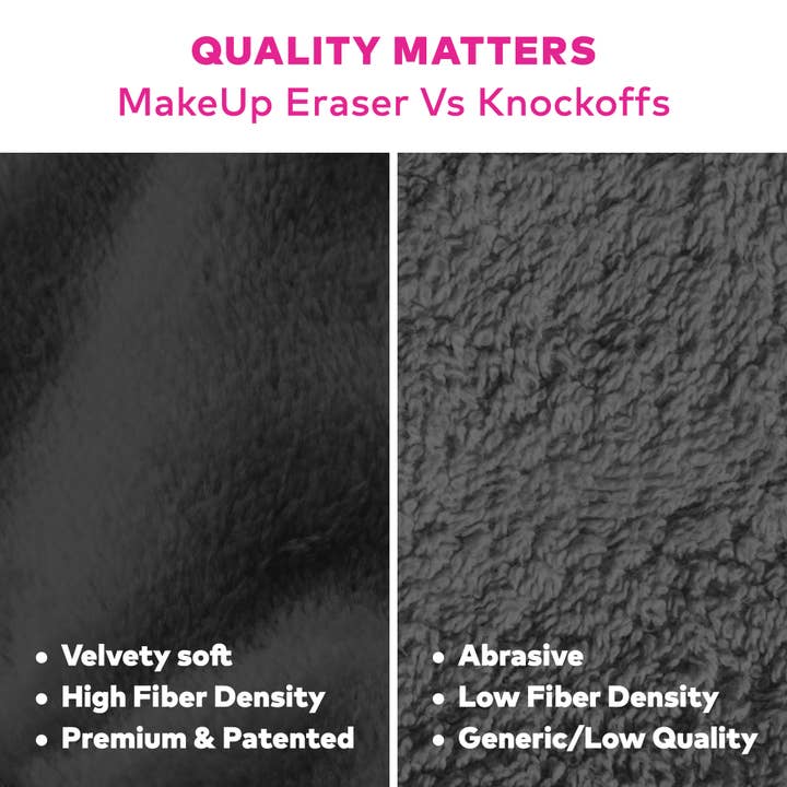 MakeUp Eraser - Wholesale Makeup Remover - Chic Black MINI PRO MakeUp Eraser