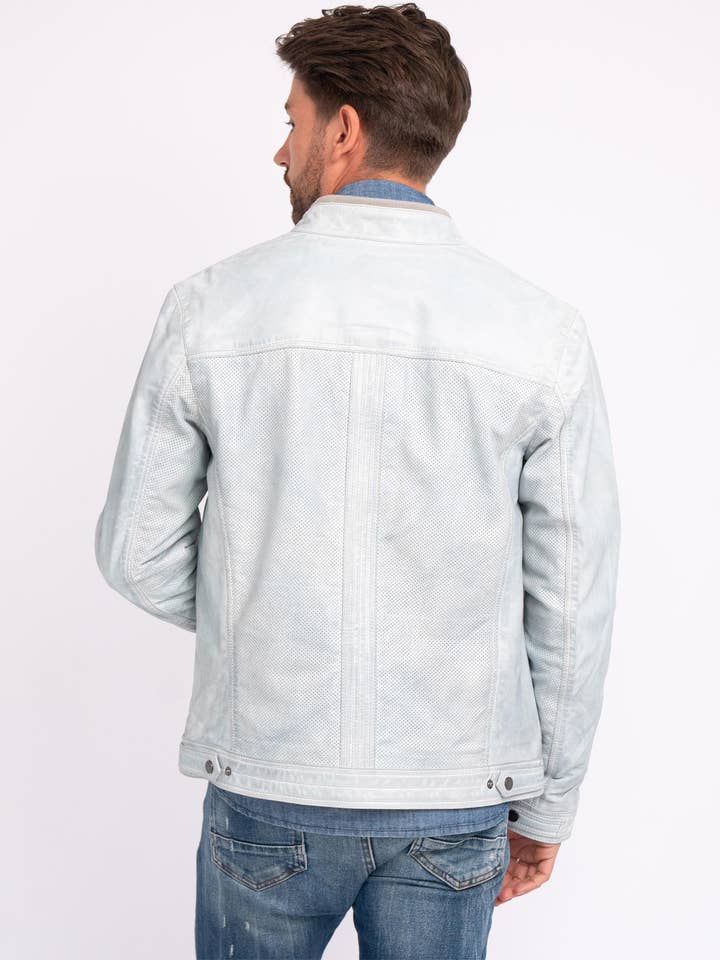 Amsterdam Heritage Men's - Wholesale Leather Jacket - Men's - Miller | Men's Rugged Urban Leather Jacket9