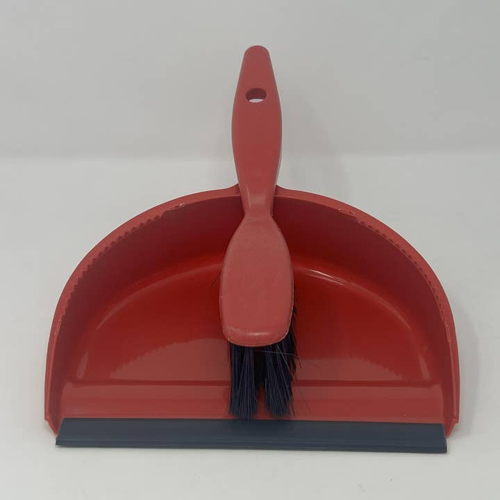 USA HomeMax – wholesale Dusting brush & duster – Small Dustpan W/ Brush Assorted Colors2