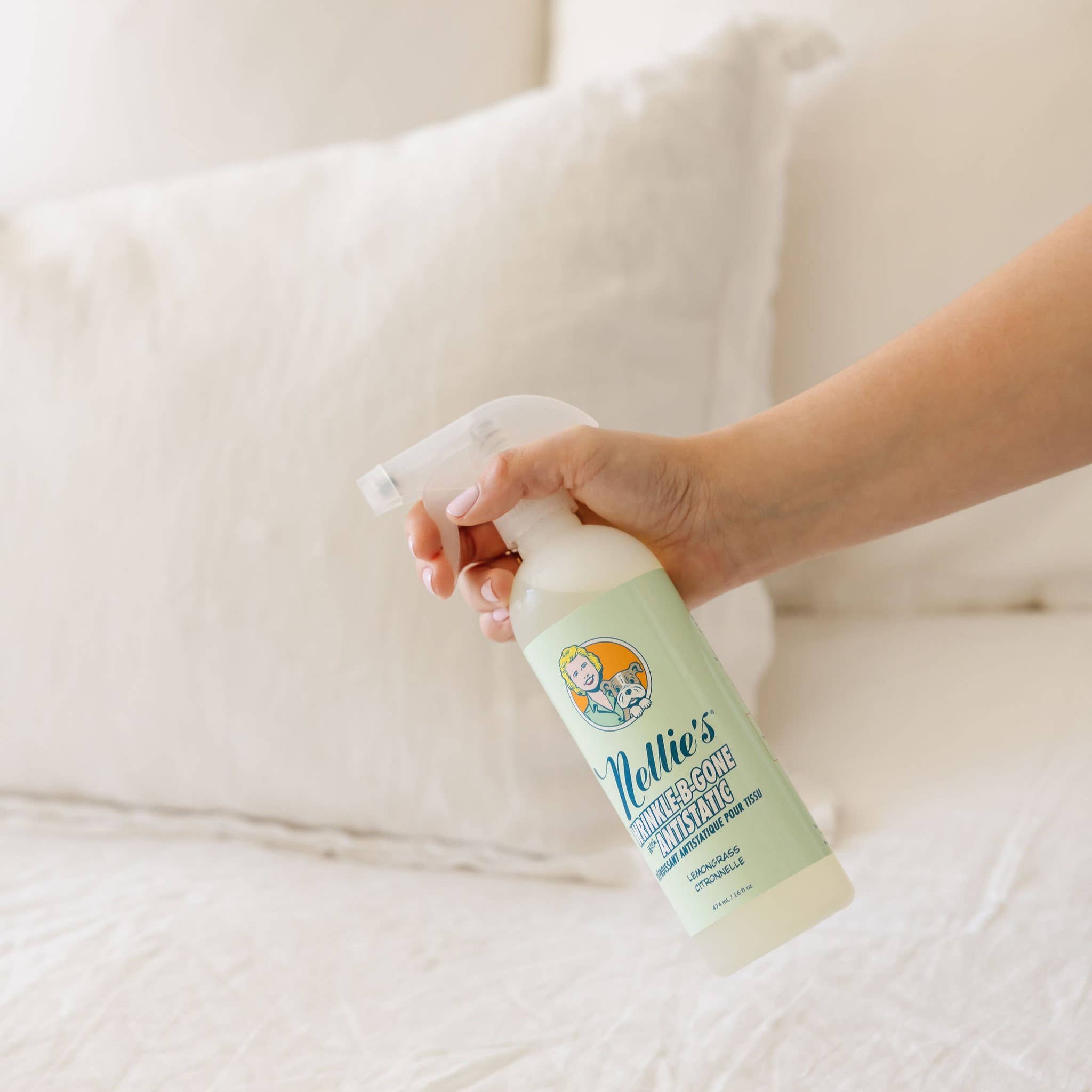 Nellie's Clean - Wholesale Iron - Wrinkle-B-Gone Large (Fabric Wrinkle Remover Spray)2