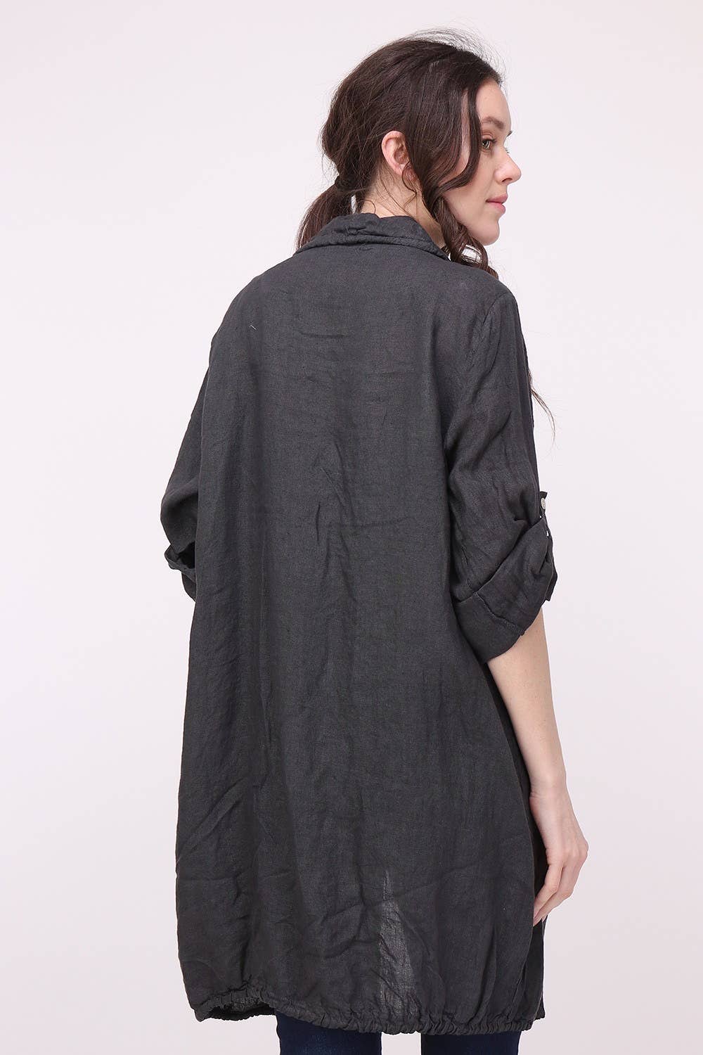 LÉA & LUC - Wholesale Outerwear Vest - Women's - 100% Linen Vest REF. 967918