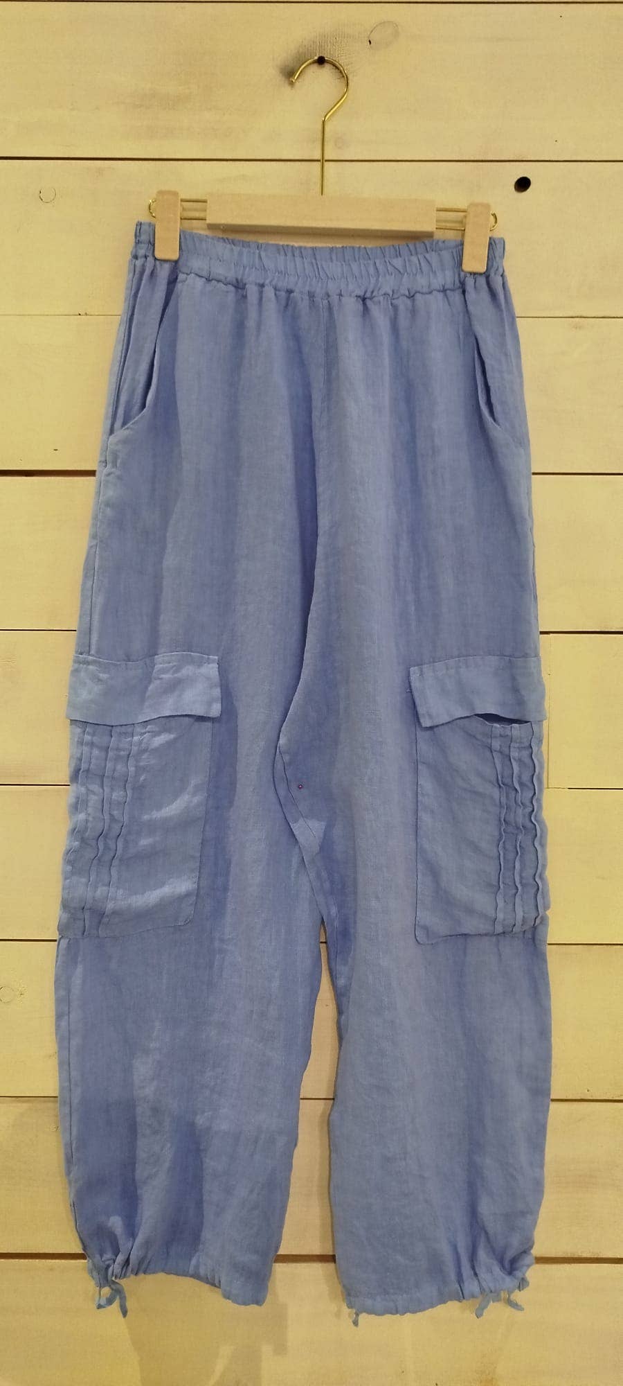 Linos y Textiles - Wholesale Pants - Women's - REF: 6443 100% linen trousers6